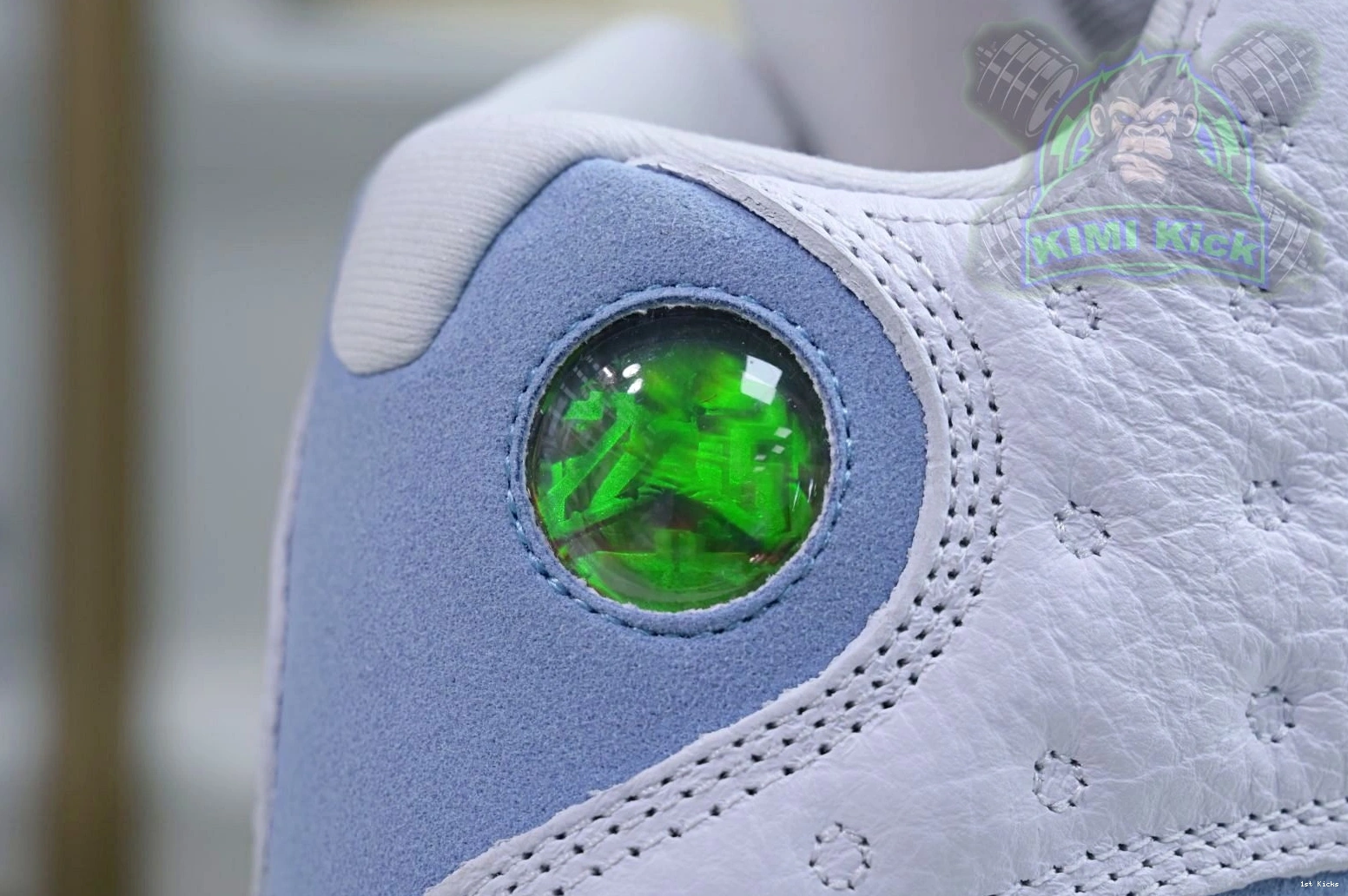 1st Kicks Shoes 13“Blue Kimikick Air TopPick Grey” 1907 Jordan 1205